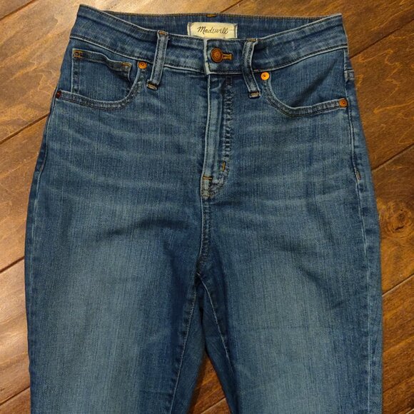 Madewell Curvy High Rise Skinny Crop Jeans SIZE 26 - Picture 7 of 7